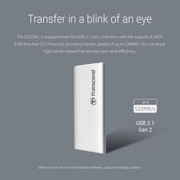 1TB Externe SSD USB-C 3.1 Gen 2 Compact Draagbaar Opslagapparaat — thumbnail 3