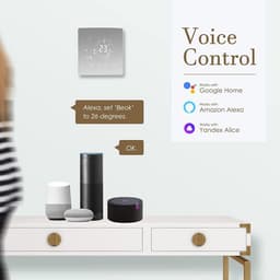 Slimme WiFi Thermostaat met Touchscreen voor Elektrische Vloerverwarming - App & Spraakbediening — thumbnail 4