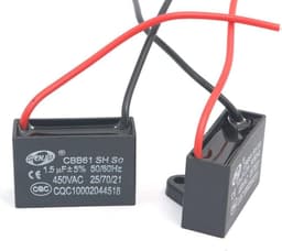 CBB61 Condensator 1.5uF 450V AC voor Airconditioner en Ventilator — thumbnail 1