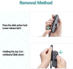 Polsbanden voor Joy-Con – Compatibel met Nintendo Switch / Switch OLED / Switch Lite – 2 Stuks — thumbnail 2