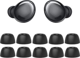 Oordopjes geschikt voor Samsung Galaxy BudsPro - Samsung Galaxy Buds Pro tips - Samsung Galaxy Buds Pro vervanging tips - 5 paar oordopjes voor Samsung Galaxy Buds Pro - Zwart / Large — thumbnail 1