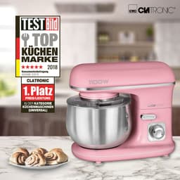 Clatronic KM 3711 -  Keukenmachine - Kneedmachine - RETRO - Roze - 5L - 1100 watt — thumbnail 4