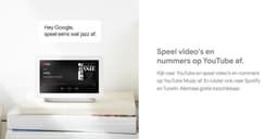 Google Nest Hub - Smart Speaker met scherm - Grijs — thumbnail 5
