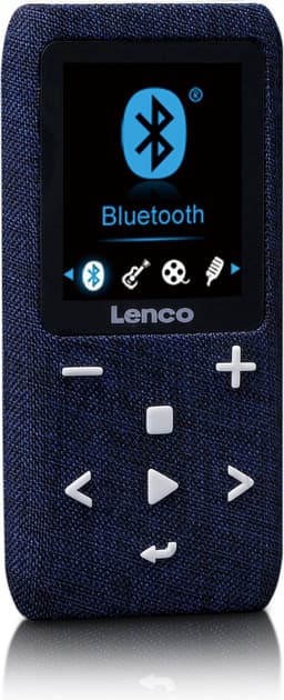 Lenco Xemio-861BU - MP3-speler met Bluetooth® en 8 GB micro SD - Blauw — thumbnail 3