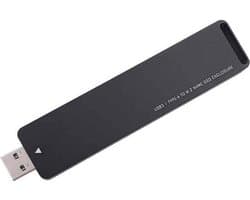 Let op type!! MSA7780 M. 2 NGFF PCI-E SSD naar USB 3 1 type-een plug-in HDD behuizing