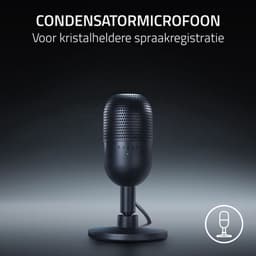 Razer Seiren V3 Mini - USB Gaming Microfoon - Ruisonderdrukking - PC - Wit — thumbnail 3