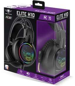 Spirit of Gamer ELITE-H10 Gaming Headset - 7.1 Virtueel Surround Sound - RGB Verlichting - USB Aansluiting - PC Compatible - Gamer Koptelefoon Met Microfoon — thumbnail 2