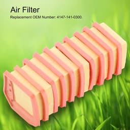 Luchtfilterreiniger vervanging voor Fs240 Fs260 Fs360 Fs410 Fs460 141 0300 grasmaaier - montagereiniger reserveonderdelen . — thumbnail 2