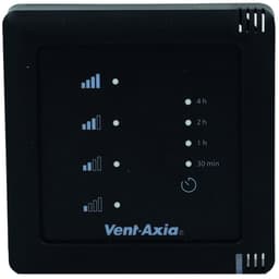Vent-Axia MultihomeÂ draadloze 4-standenschakelaar met batterij - zwart - SSU-BZ — thumbnail 1