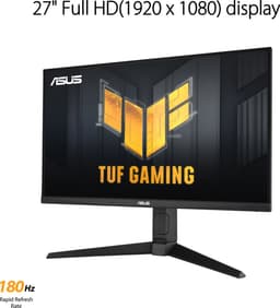ASUS TUF Gaming VG279QL3A - FHD 180Hz IPS Gaming Monitor - Height Adjustment - 23.8 Inch — thumbnail 5