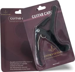 Universele Capo - Zwart - Capo Akoestische / Klassieke / Elektrische gitaar - Capo Gitaar klem — thumbnail 4