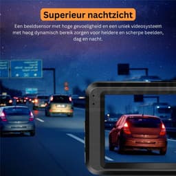 ApexArte® Dashcam voor Auto - Dualdashcam Voor en Achter - Full HD - Zwart — thumbnail 2