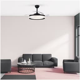 CristalRecord - Plafondventilator Brisa Ø 106 cm zwart — thumbnail 4