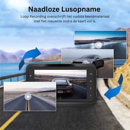 ApexArte® Dual Dashcam - Dashcam voor Auto - Dashcams - Zwart — thumbnail 5