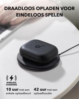 SOUNDCORE AeroFit 2 Open-ear Draadloze oordopjes Zwart — thumbnail 4