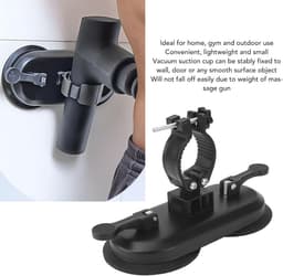 OmGoods - Dailygoody - Wandzuignap Massage Gun Houder - Handsfree Massage Gun Mount - Voor Nek en Taille - Zelf Massage - Ideaal voor Thuisgebruik - Praktisch e — thumbnail 3