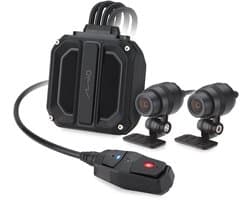Mio MiVue M820WD Full-HD Dual dashcam voor Motor - Wi-Fi - GPS - Flitspalen - smart parkeermodus
