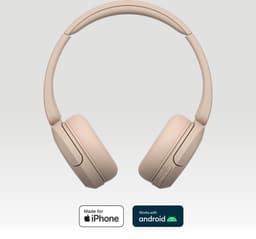 SONY WHCH520C.CE7 On-ear Draadloze hoofdtelefoon Taupe — thumbnail 5