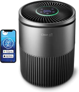Clean Air Optima® CA-503T Compact Smart - Intelligente HEPA UV-C Ionisator Luchtreiniger - 360° Airflow - Ultrastil met sleepmode! <10dB(A)! — thumbnail 1