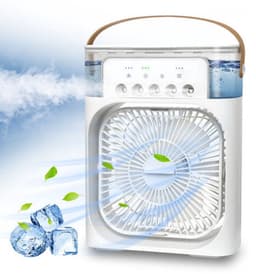 Mini Draagbare Air Conditioner Fan Ventilator - Verkoeld, Bevochtigd, Draagbare kleine water cooler & Aroma Diffuser. — thumbnail 1