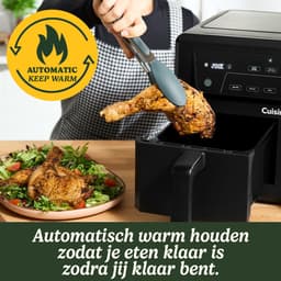 Cuisinart AFD10OBLE luchtfriteuse met dubbele mand, 10,4 L, zwart — thumbnail 2