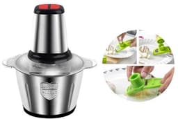 Home & Marker - Keukenmachine & Mini Rasp - Foodprocessor - Hakmolen - Kleine Rasp - Knoflook Rasp - MULTIMINCER + MINIGRINDER — thumbnail 1