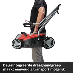 Accu Grasmaaier 18V met 33 cm Maaibreedte voor Tuinen tot 200 m² – Koolborstelloze Motor, 30L Zak, 5-standen Maaihoogte — thumbnail 5