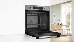Bosch Serie 4 HBA534BS3 oven 71 l 3400 W Zwart, Roestvrijstaal — thumbnail 3