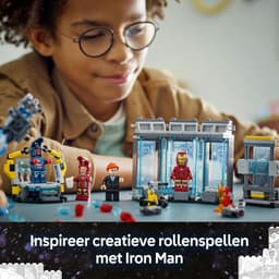 LEGO Marvel - Iron Mans laboratorium: harnasruimte Constructiespeelgoed — thumbnail 5