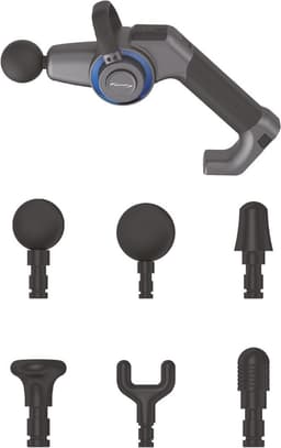 Spiermassagepistool met Zwenkarm en 4 Frequenties - Draagbaar Massageapparaat voor Diepe Spierverlichting — thumbnail 1