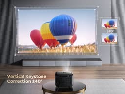 Toptro TR25 - Projector - Draagbaar - 1080P - Smart TV - 9500 Lumen — thumbnail 4