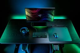 Razer Atlas - Glazen Muismat - Premium Gehard Glas - Krasvrij Coating - Antislip - Zwart — thumbnail 5