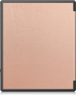 Hoesje Geschikt voor Kobo Elipsa 2E Hoes Book Case Trifold - Hoes Geschikt voor Kobo Elipsa 2E Hoesje Book Cover - Rosé Goud — thumbnail 3