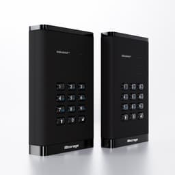 iStorage diskAshur3 HDD – externe harde schijf – 4TB – USB – 256-bit – Zwart — thumbnail 2