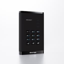 iStorage diskAshur3 HDD – externe harde schijf – 500GB – USB – 256-bit – Zwart — thumbnail 4