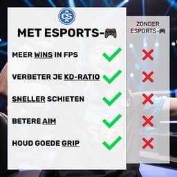 CS eSports Controller voor PS5 / PC – SCUF – Paddles + 3m Kabel – Pro Wit — thumbnail 2
