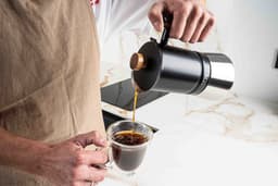 Moka Pot Percolator Inductie 300 ml 6 Kops – Roestvrij Staal met Houten Handvat – Espresso Koffie Maker Klein Koffiezetapparaat – VDN — thumbnail 5