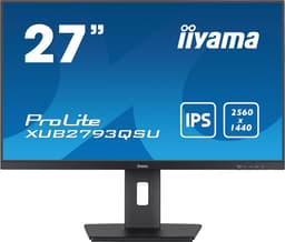 iiyama ProLite XUB2793QSU-B7 - 27 inch - QHD - IPS - USB-Hub (2x) - Verstelbaar — thumbnail 1