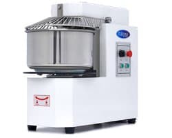 Spiraalkneder - 20 L - 12 Kg Deeg - 2 Snelheden - Uitneembare Kom