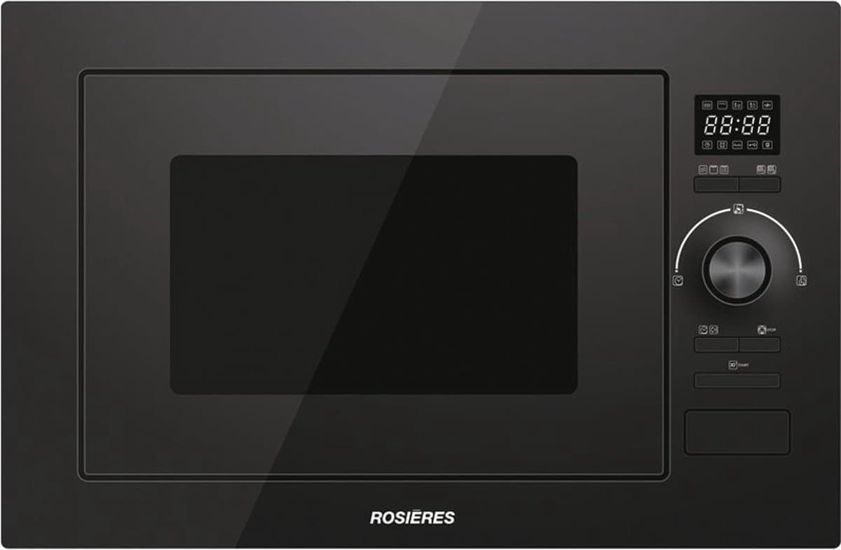 ROSIERES RMGV25RB Inbouwmagnetron - 25 L - 900 W - 6 ontwormingsniveaus - Wit — afbeelding 1