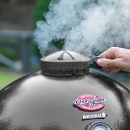 Char-Griller Akorn Kamado BBQ Ø50 cm – Houtskool Barbecue en Smoker – Lichtgewicht Stalen Kamado – voor 4-6 Personen — thumbnail 5