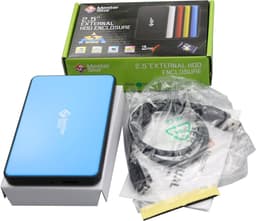 Externe Harde Schijf - Draagbare Opslag - Bestanden Overzetten - Super Speed USB 3.0 - 160 GB - Blauw — thumbnail 1