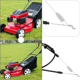 Dailygoods- Koppelingskabel Vervangend Onderdeel - Externe Lengte 1365 mm - Compatibel met Mountfield SP533 - Zwart Plastic - Aandrijfkabel - Draaddiameter 6 mm — thumbnail 4