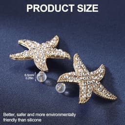 100 stuks rubberen oorbelachterkanten, rubber, comfortabel, ondoordringbaar, zacht, veilige achterkanten, doorzichtig, antislip, oorbelstoppers, veilige pasvorm voor oorbellen, hoepels en piercings — thumbnail 3