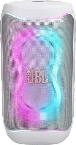 JBL PartyBox 130 - NIEUW - Draadloze Bluetooth Party Speaker - Opvouwbare Handgreep - Spatwaterdicht - LED verlichting - 15 uur - Wit — thumbnail 2