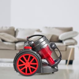 SVN® Steelstofzuiger met snoer - Steelstofzuiger - Stofzuiger - Zwart en Rood - 35cm x 27cm x 41cm — thumbnail 5