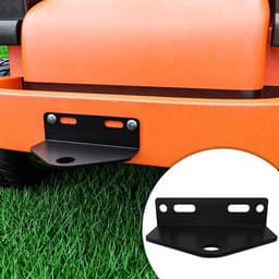 carmdering - Universeel Koppelstuk - Zero-Turn Grasmaaier Adapter - Grasmaaier Onderdeel - Aanpasbare Montagegaten - Snelle Installatie - Hoogwaardig Staal - Duurzaam Zwart Design - Compatibel Met Alle Merken - 1 Stuk — thumbnail 2