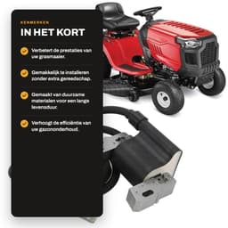 Dailygoods- Grasmaaier Bobine Vervanging - 16HP/17HP/18HP Motor - Rubber/Staal/ABS - Verbeterde Ontstekingsprestaties - Compatibel met OE 590781/392329 - Ontstekingsbobine — thumbnail 2