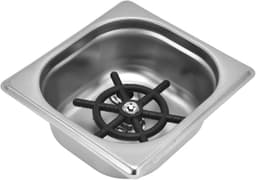 Automatische Glazenspoeler - Bekerwasser RVS - Snel Glazen Reinigen - Meerhoekige Wateruitlaat - 20 x 13 x 0.5 cm - Zilver — thumbnail 5