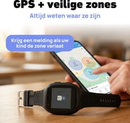 Zonaro GPS Horloge Kind – Smartwatch Kinderen met Simkaart – Kinderhorloge Jongen Meisje – GPS Tracker Kind – Smartwatch Kids met SOS Knop – Kinder Smartwatch Waterdicht — thumbnail 2